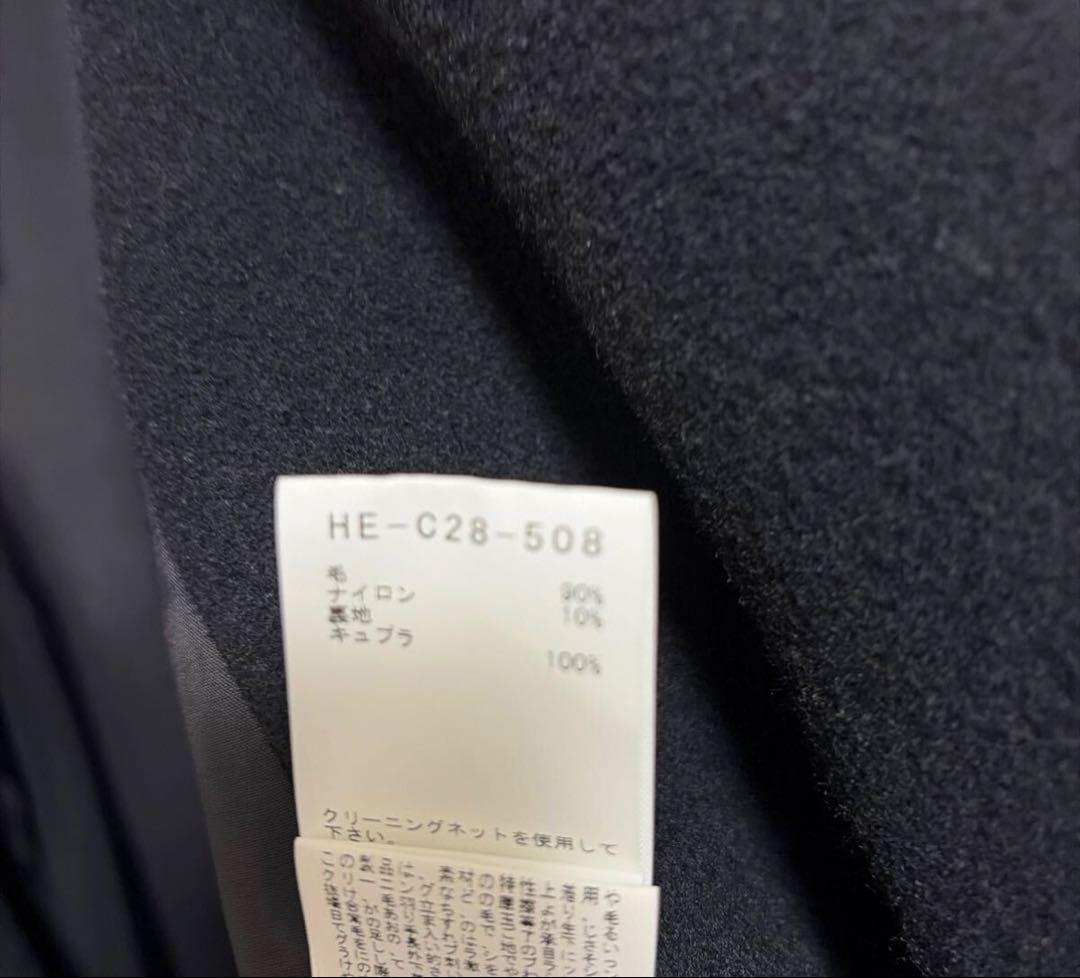 タグ付き 22AW Yohji Yamamoto モッサーコート