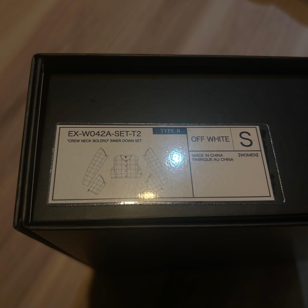 美品！TAION EXTRA ホワイト ダウンジャケット　S