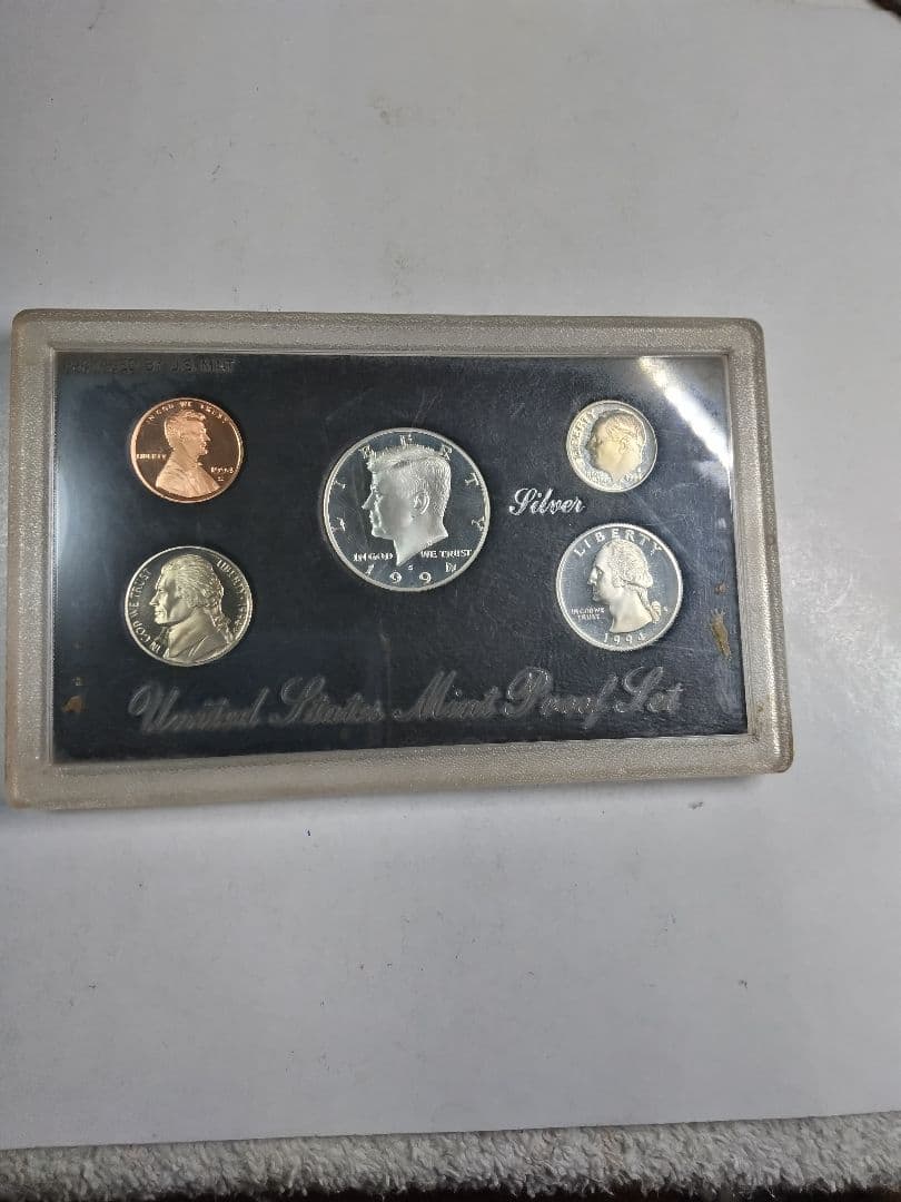 hab017 1994S. アメリカ ミントプルーフセット 銀貨3点