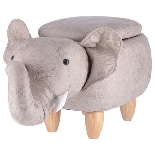 収納付スツール/椅子 ゾウ