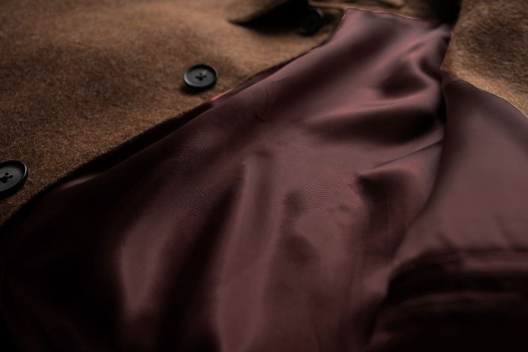 23AW MAATEE&SONS 二重織 BALMACAAN COAT