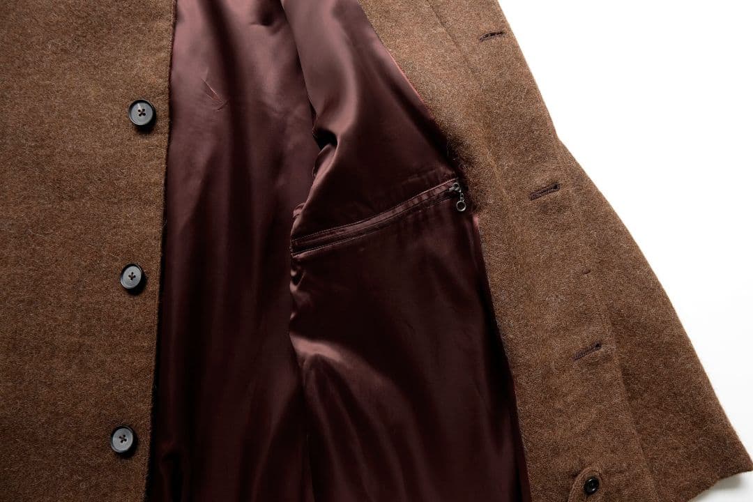 23AW MAATEE&SONS 二重織 BALMACAAN COAT