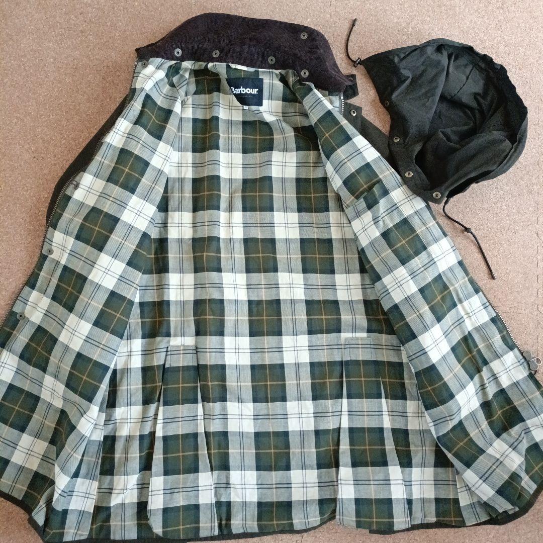 【 Barbour 】別注 EXMOOR ピーチスキンコート 38