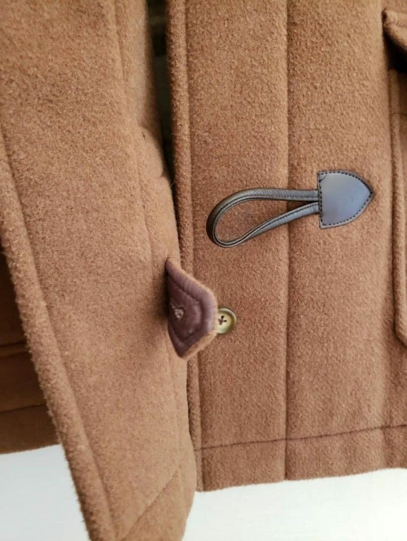 イーストボーイ ダッフルコート ブラウン 9号レディース M フード付き