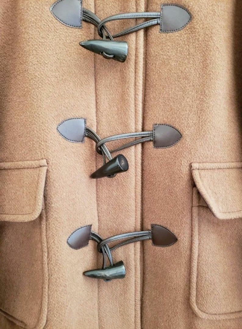 イーストボーイ ダッフルコート ブラウン 9号レディース M フード付き