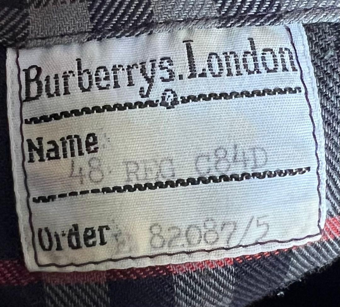 【英国製】Burberrys’ トレンチコート80〜90sヴィンテージ ネイビー