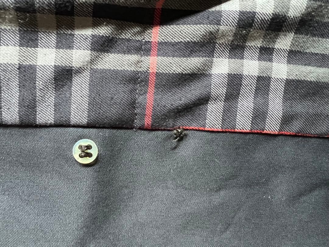 【英国製】Burberrys’ トレンチコート80〜90sヴィンテージ ネイビー