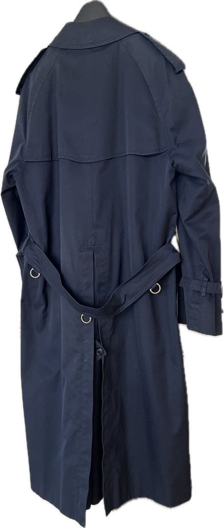 【英国製】Burberrys’ トレンチコート80〜90sヴィンテージ ネイビー