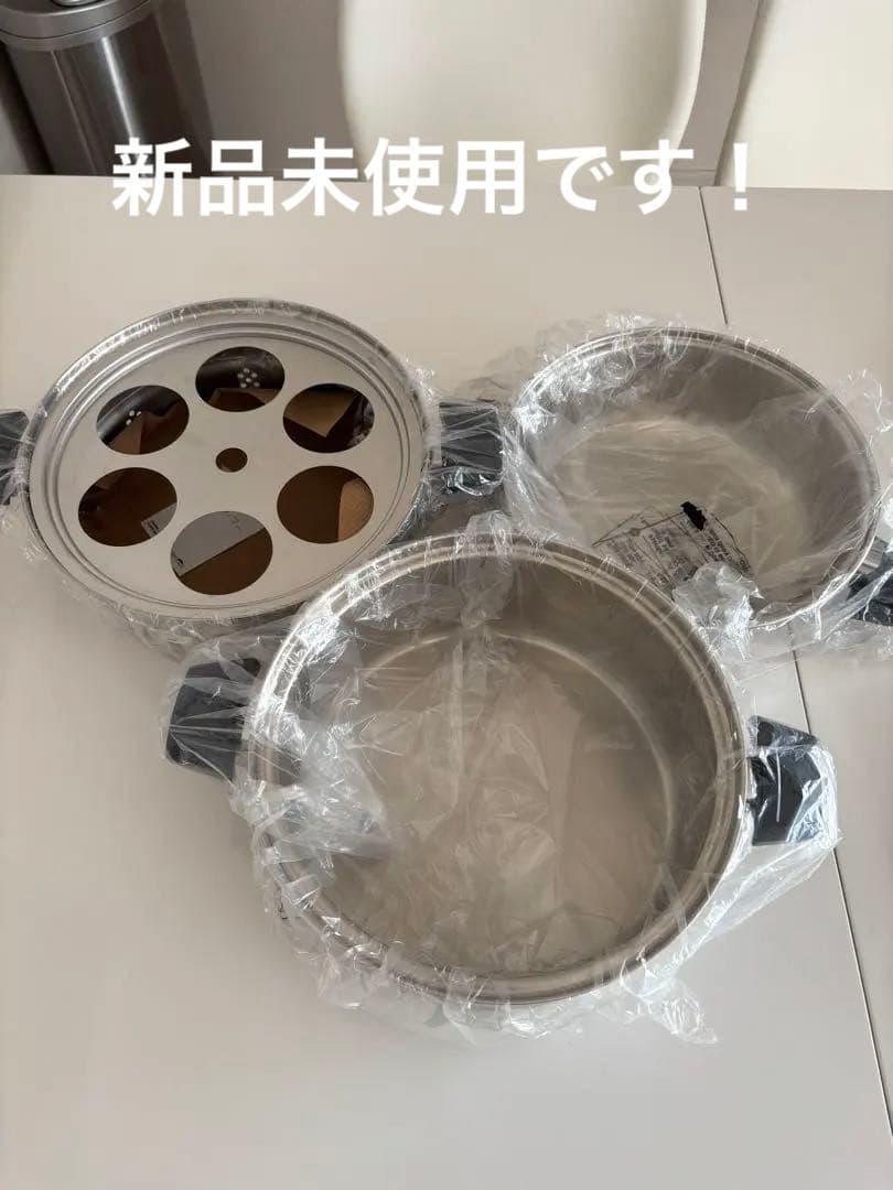 ロイヤルクイーン　6コート　大スチーマー　大ドームカバー　IH対応　新品未使用