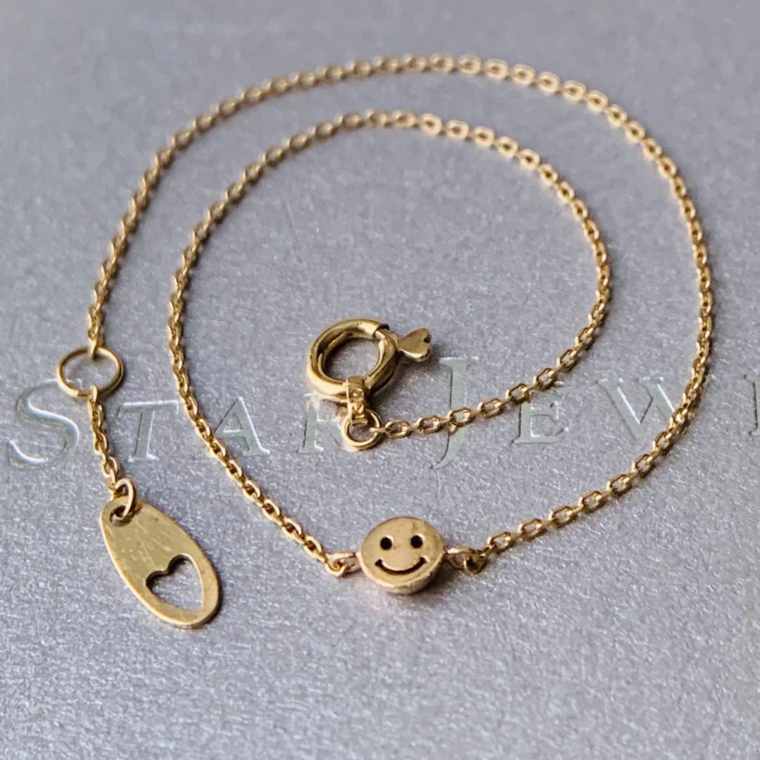 k10 スタージュエリー スマイル ダイヤ リバーシブル ブレスレット ゴールド