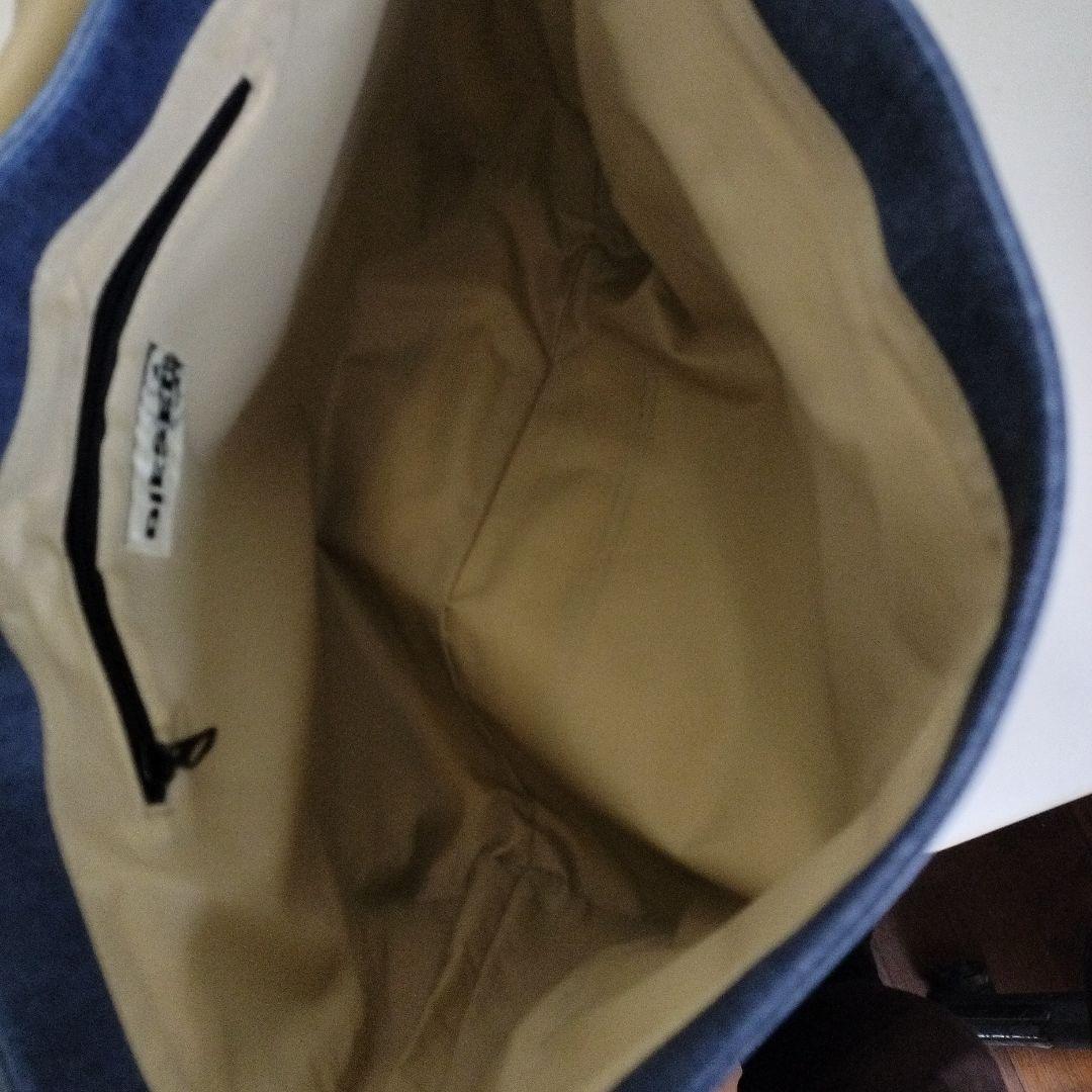 DIESEL BRAVE MAN デニム調 メッセンジャーバッグ ブルー