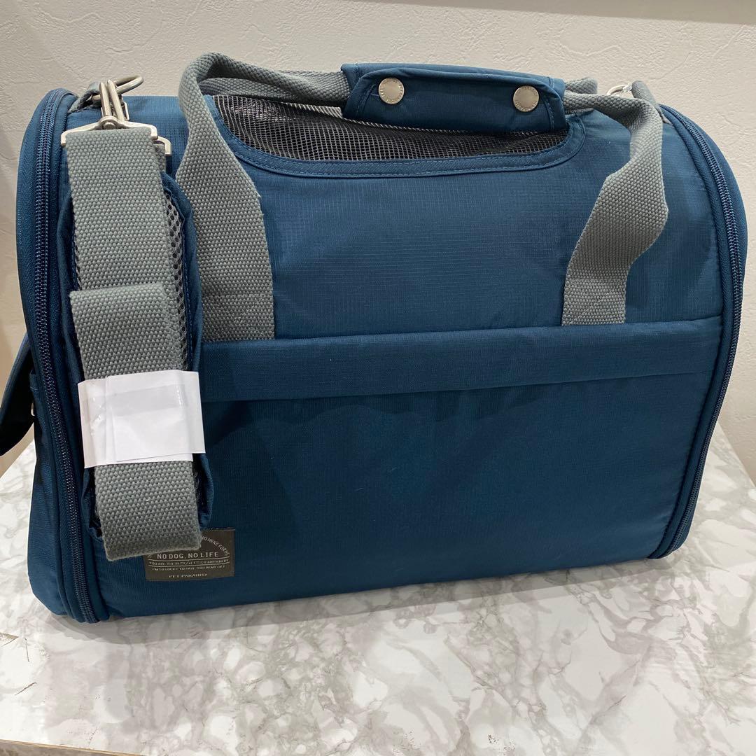PET PARADISE ブルー キャリーバッグ　M
