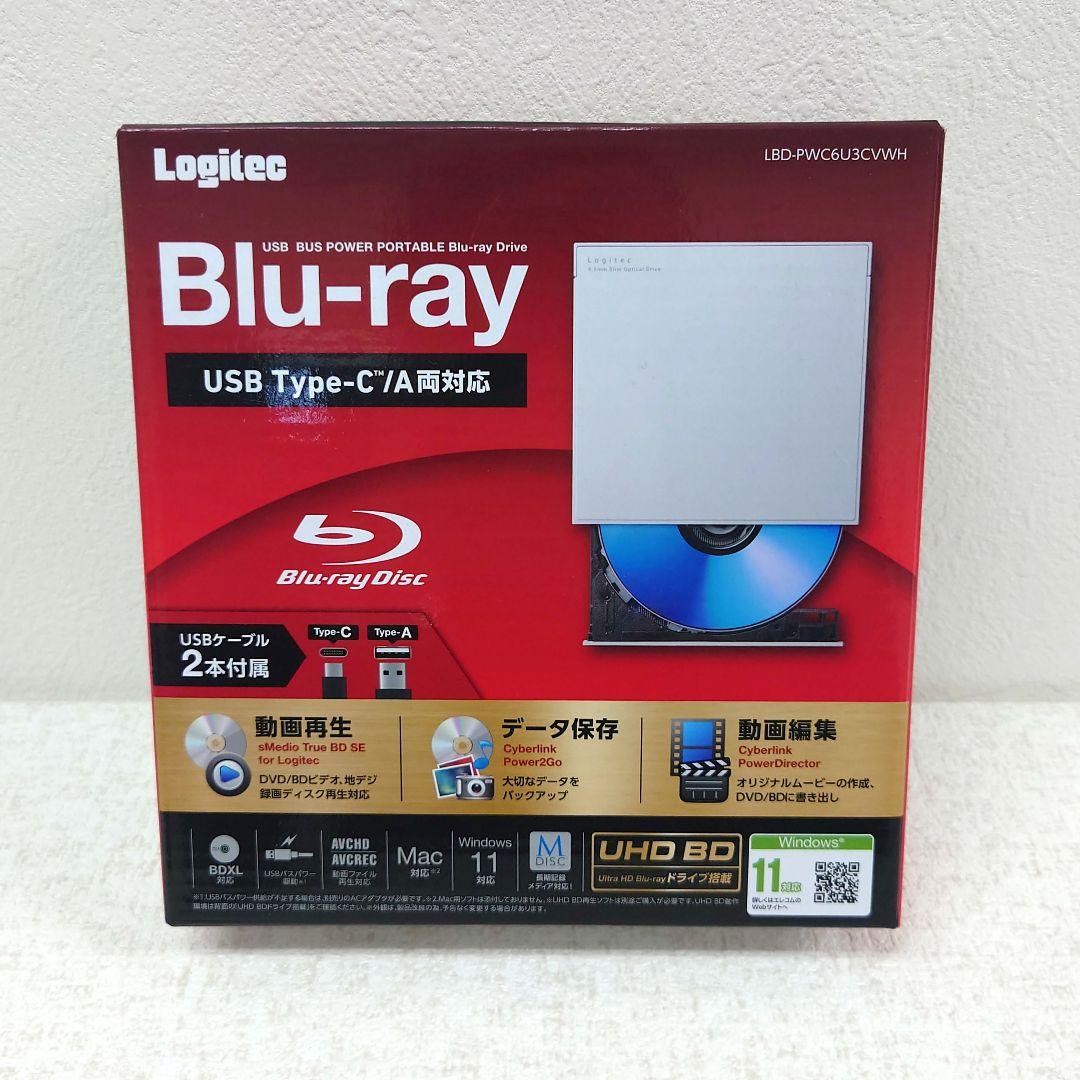 M0122A1 ロジテック LBD-PWC6U3CVWH ブルーレイドライブ