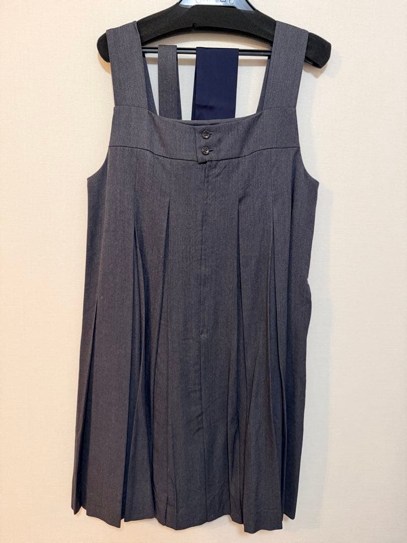 Jane Marple ジェーンマープル　プリーツサロペットワンピース