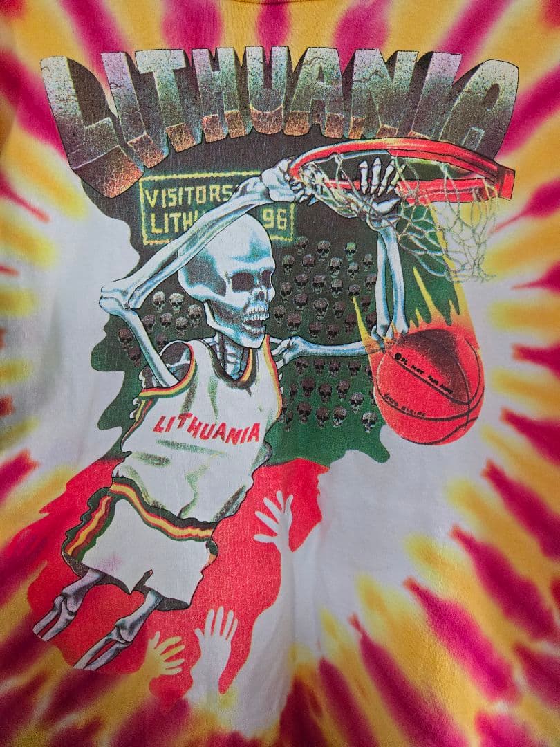 LITHUANIA BASKETBALL Tシャツ GRATEFUL DEAD