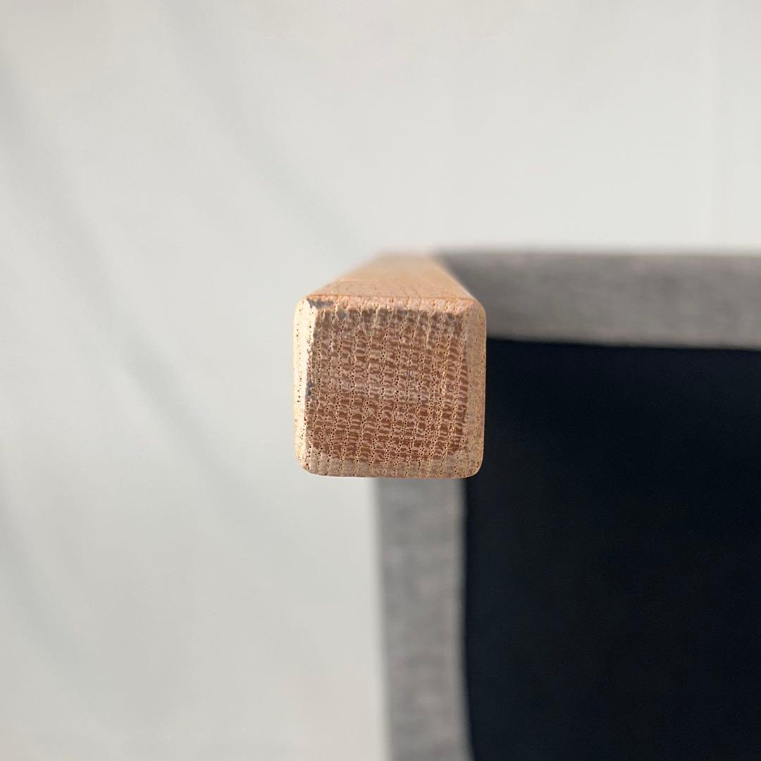 【極美品】ナガノインテリア ダイニングチェア DC343 オーク 日本製 天然木