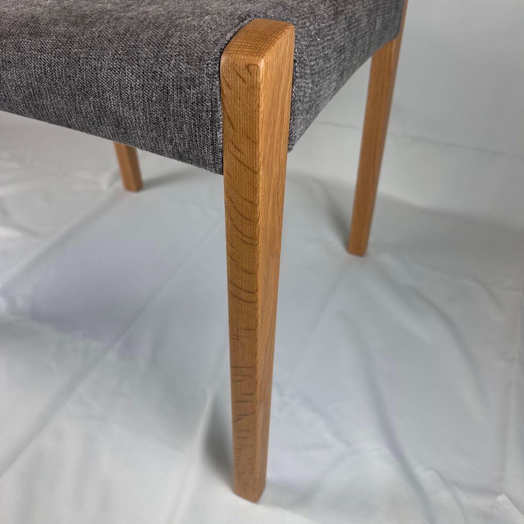 【極美品】ナガノインテリア ダイニングチェア DC343 オーク 日本製 天然木