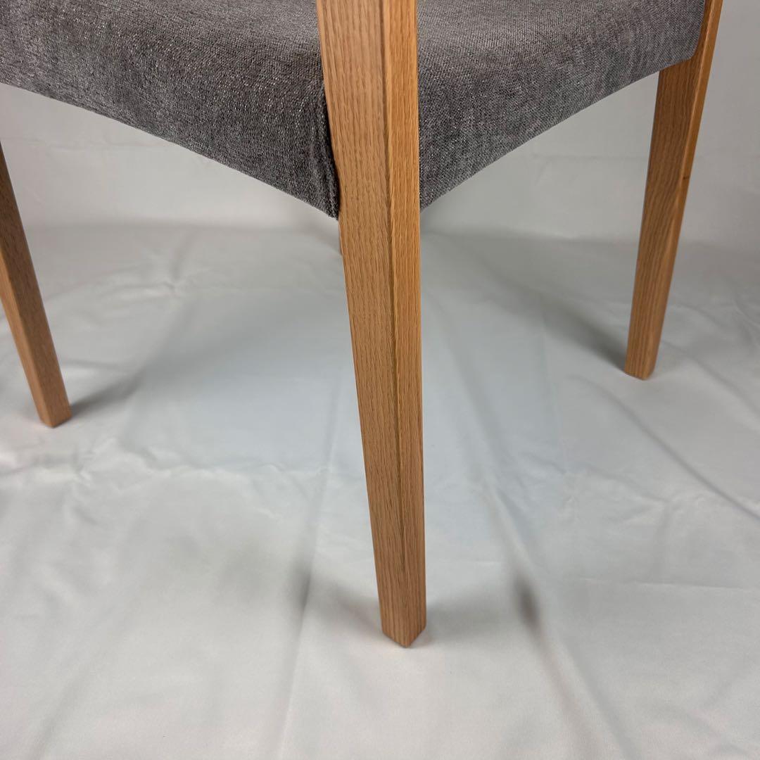 【極美品】ナガノインテリア ダイニングチェア DC343 オーク 日本製 天然木