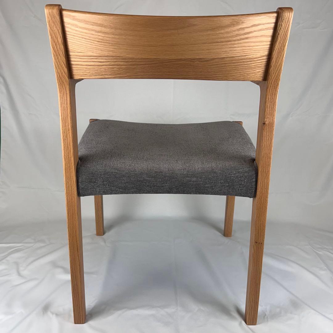 【極美品】ナガノインテリア ダイニングチェア DC343 オーク 日本製 天然木