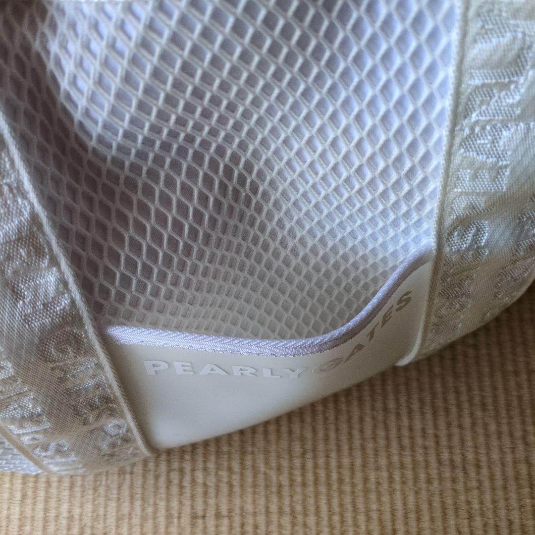 パーリーゲイツ　PEARLY GATES　ゴルフ　バッグ　白✕緑　PG