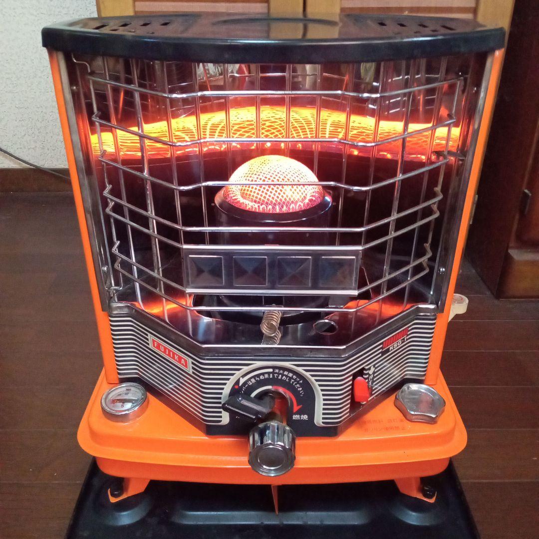 フジカ石油ストーブ(14）ＫＳＧ―１ ヤング　昭和レトロ電子点火OK！美品です