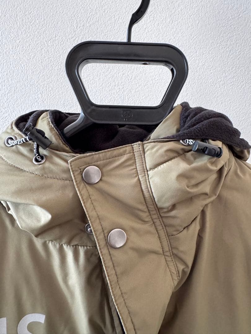 【新品未使用】ルースイソンブラ ベンチコート 130-140 カーキ