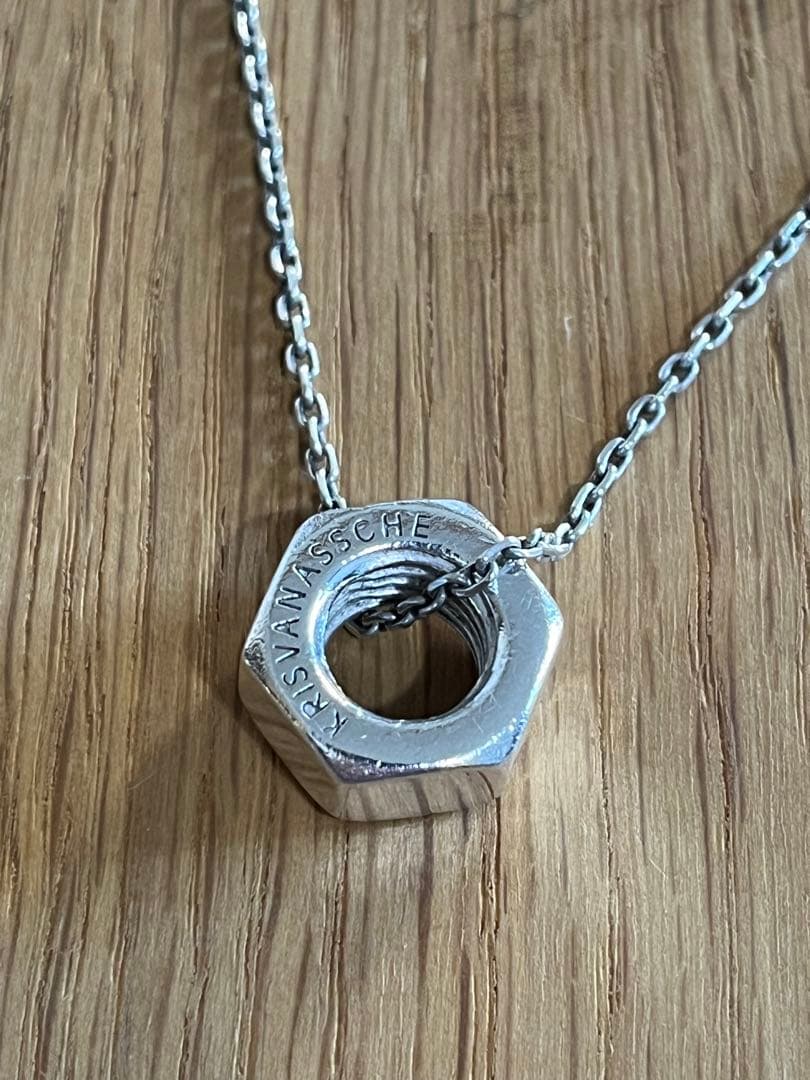 KRIS VAN ASSCHE NUMERO 1 ネックレス チェーン ナット