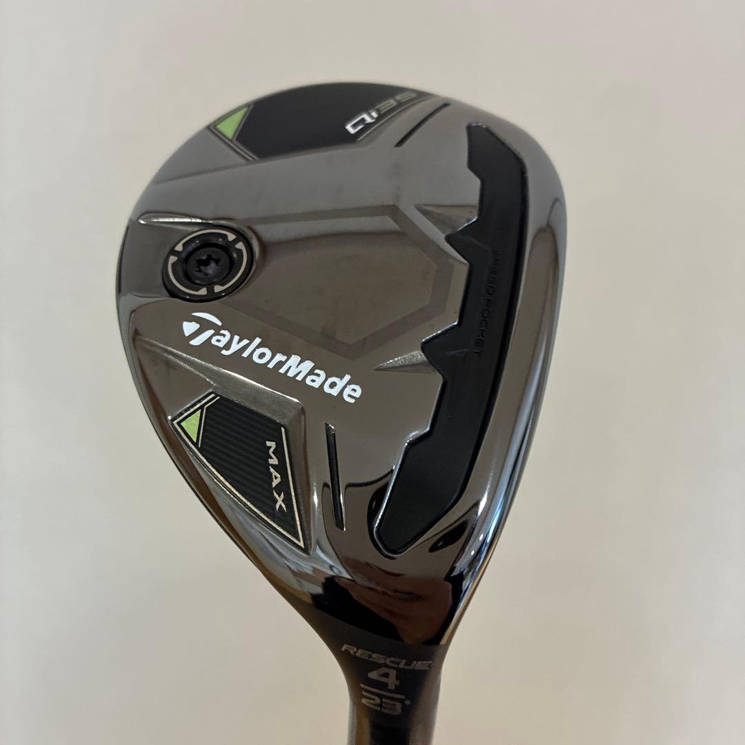 【美品】テーラーメイドQi35Max 4U .5U 2本セット純正ヘッドカバー付