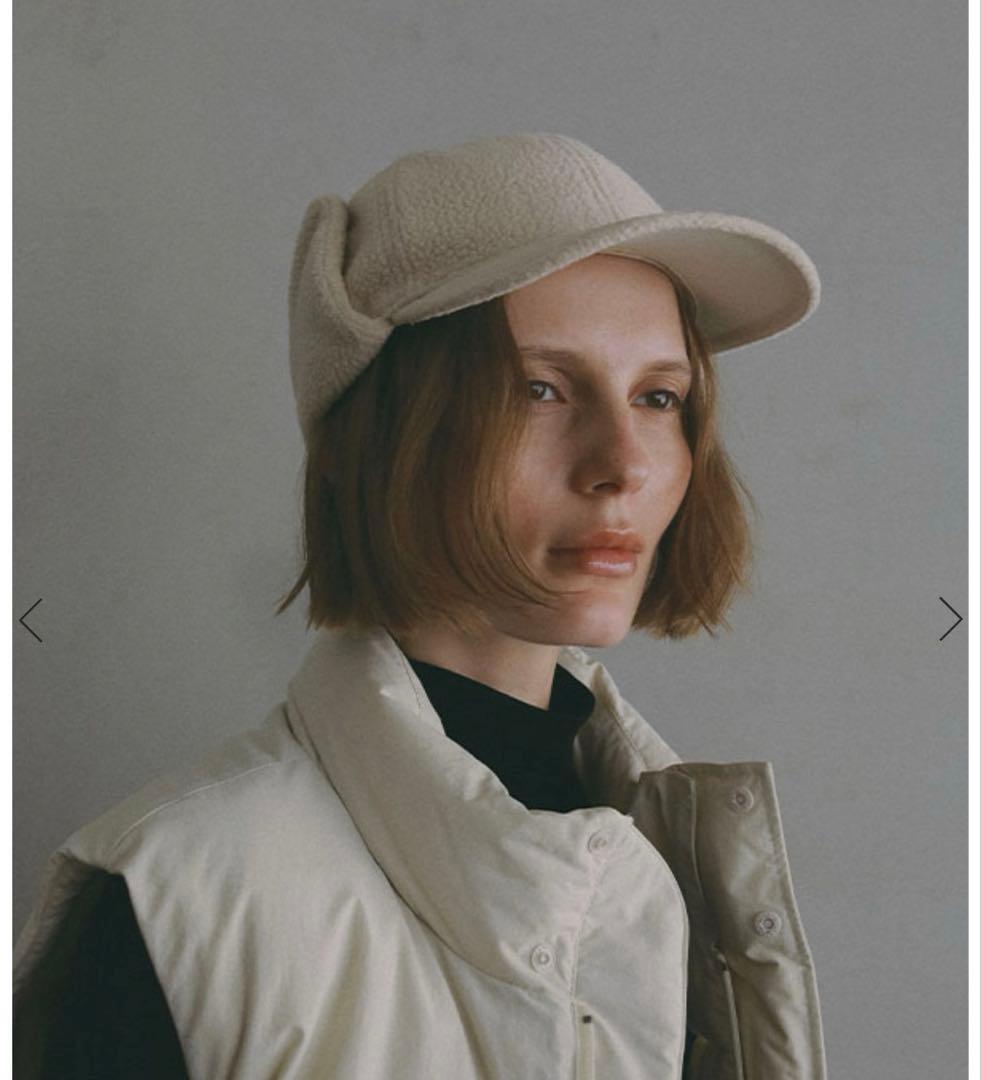 ✨Marmot✨ ETRE TOKYO✨ベージュキャップ ✨耳当て付き✨