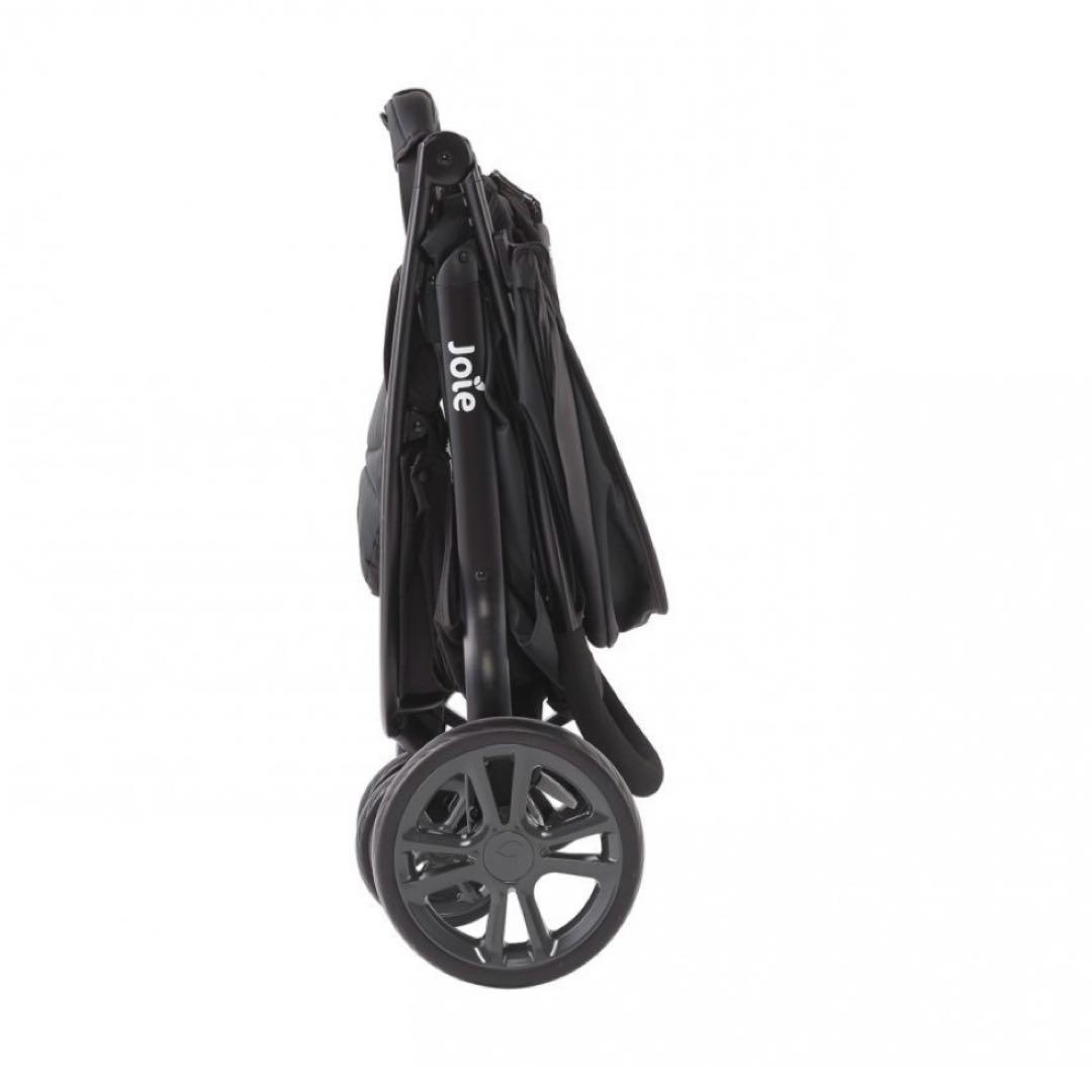 美品　Joie ベビーカー ライトトラックス（ミッドナイト）ブラック 折りたたみ