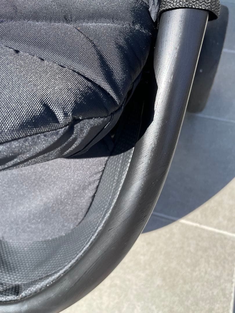 美品　Joie ベビーカー ライトトラックス（ミッドナイト）ブラック 折りたたみ