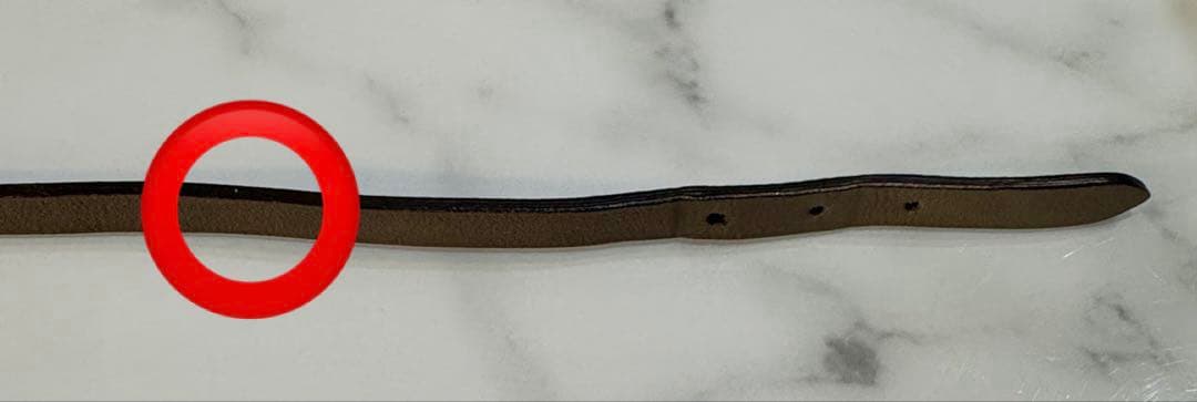 HERMES エルメス　レザーブレスレット　ビーアピ・ドゥブルトゥール