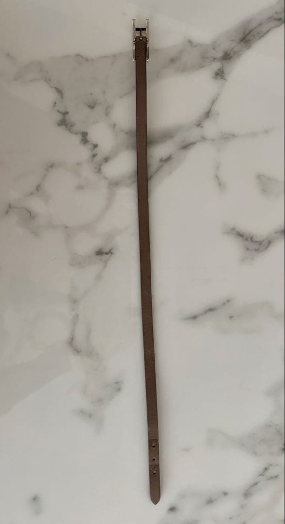 HERMES エルメス　レザーブレスレット　ビーアピ・ドゥブルトゥール