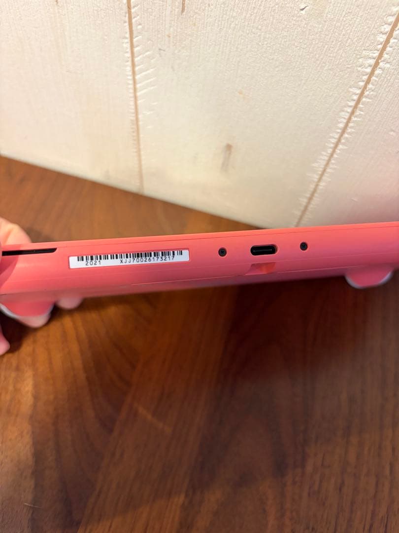 Nintendo Switch Lite コーラル ケース付き