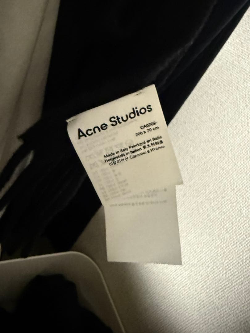 Acne Studios フリンジマフラー