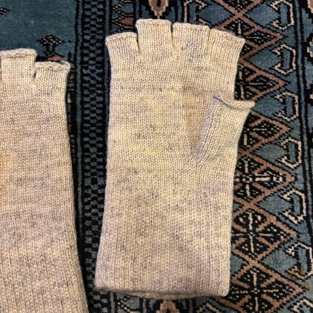 最終値下げ　ナンバーナイン ニット グローブ 手袋