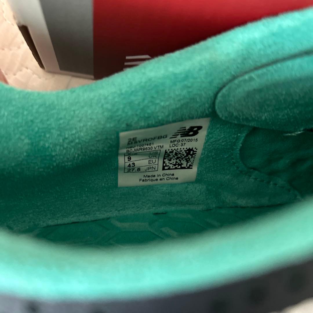 【未使用】ニューバランスサッカーシューズ（27.5cm）2E