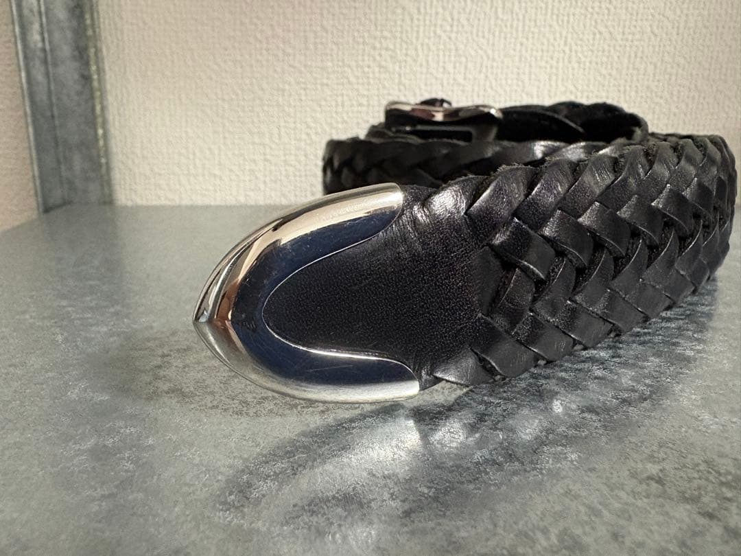 J&M davidsonメッシュベルト ブラック 36/90