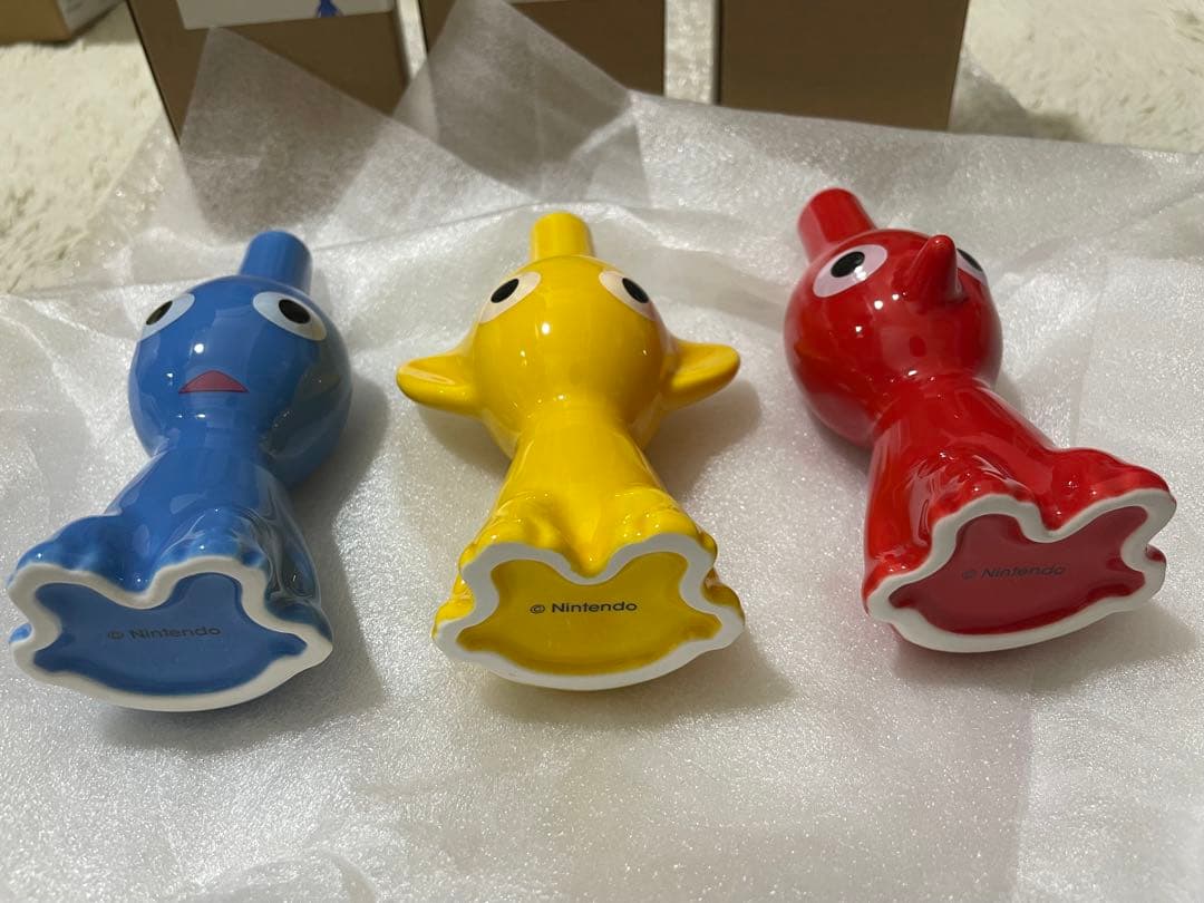 ピクミン　一輪挿し　花瓶　青　黄　赤　3色セット　PIKMIN　任天堂