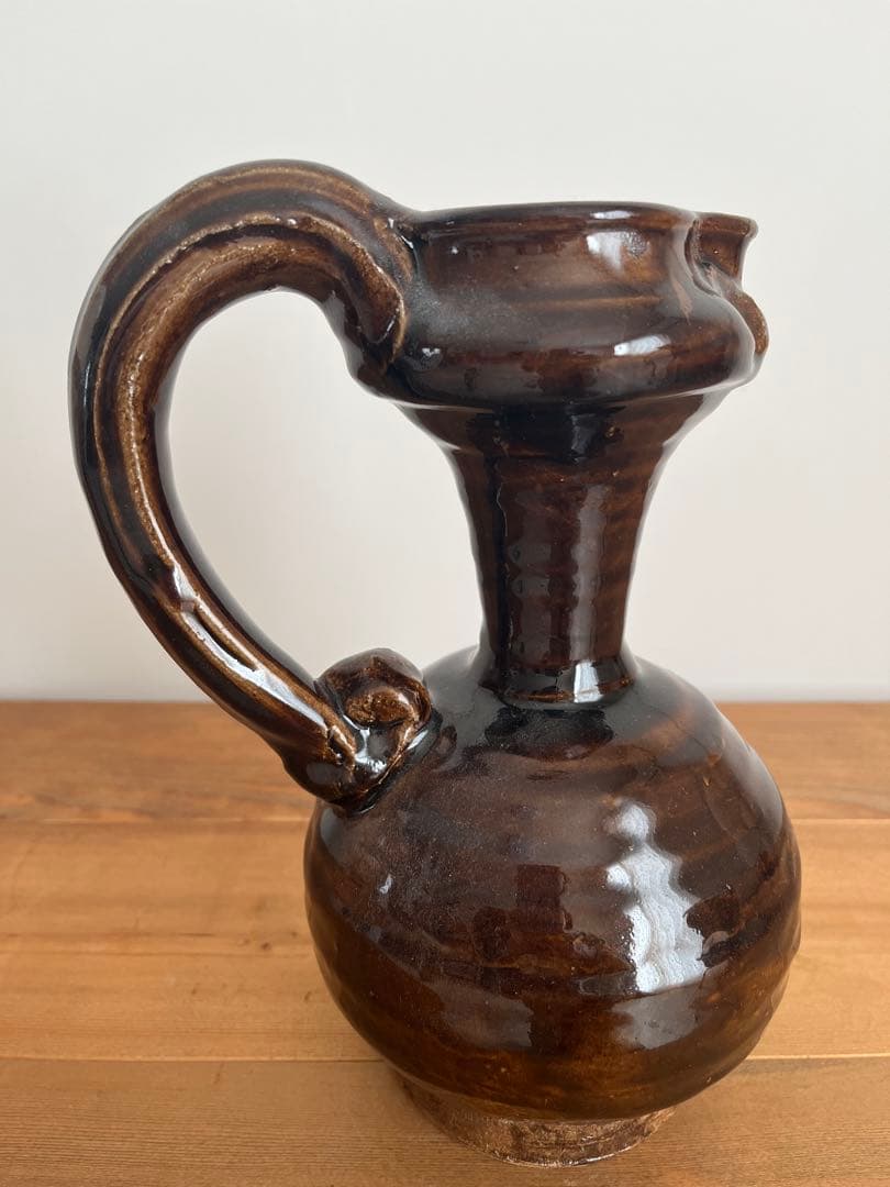 成井窯　花器　益子焼