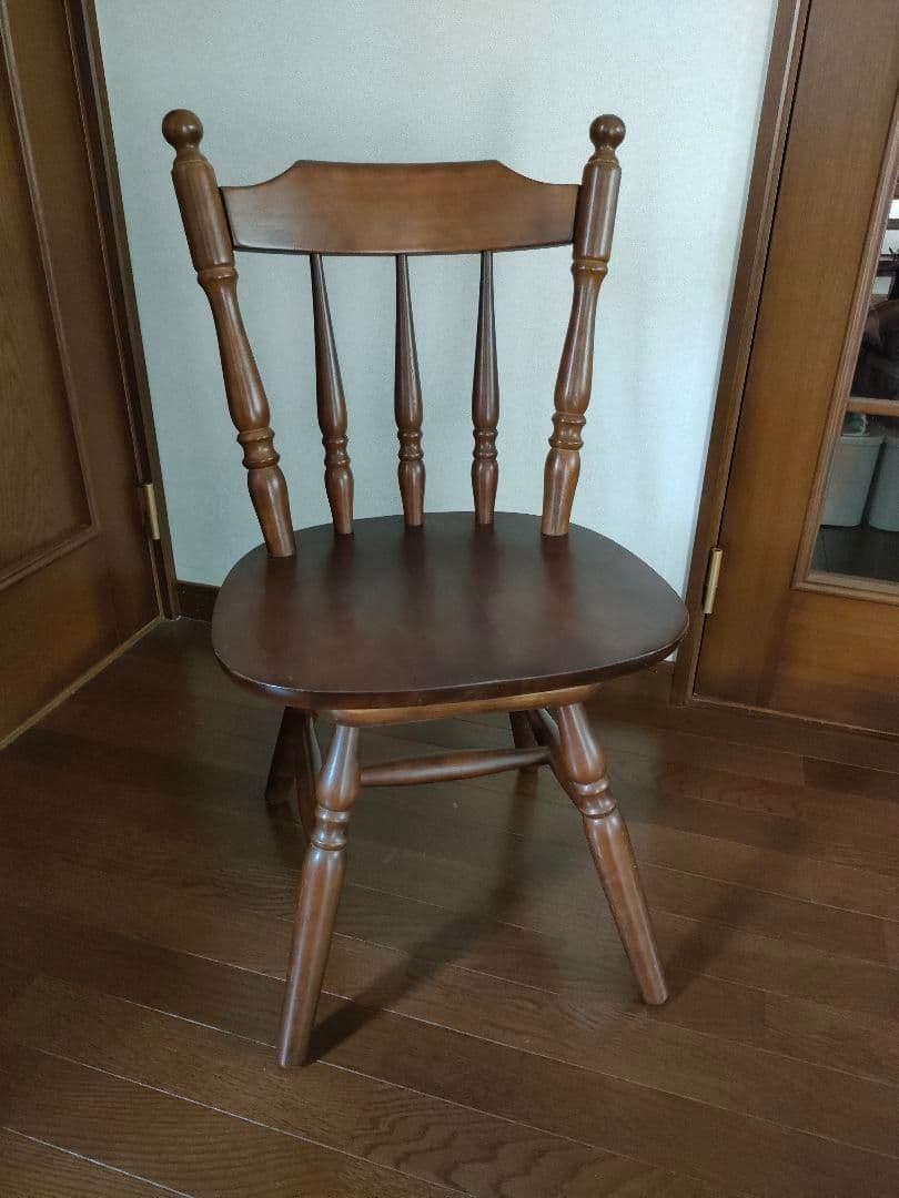 アンティーク ウィンザーチェア 回転式