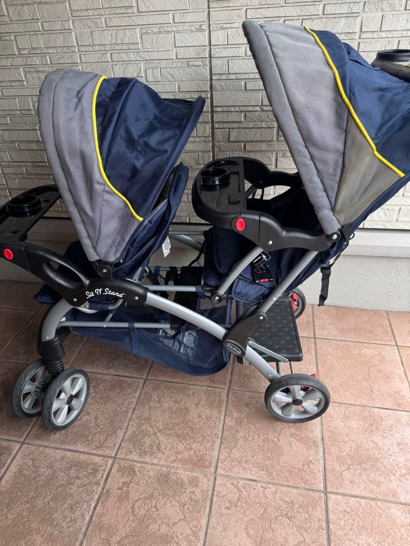 baby trend シットアンドスタンド 2人乗りベビーカー 日本育児