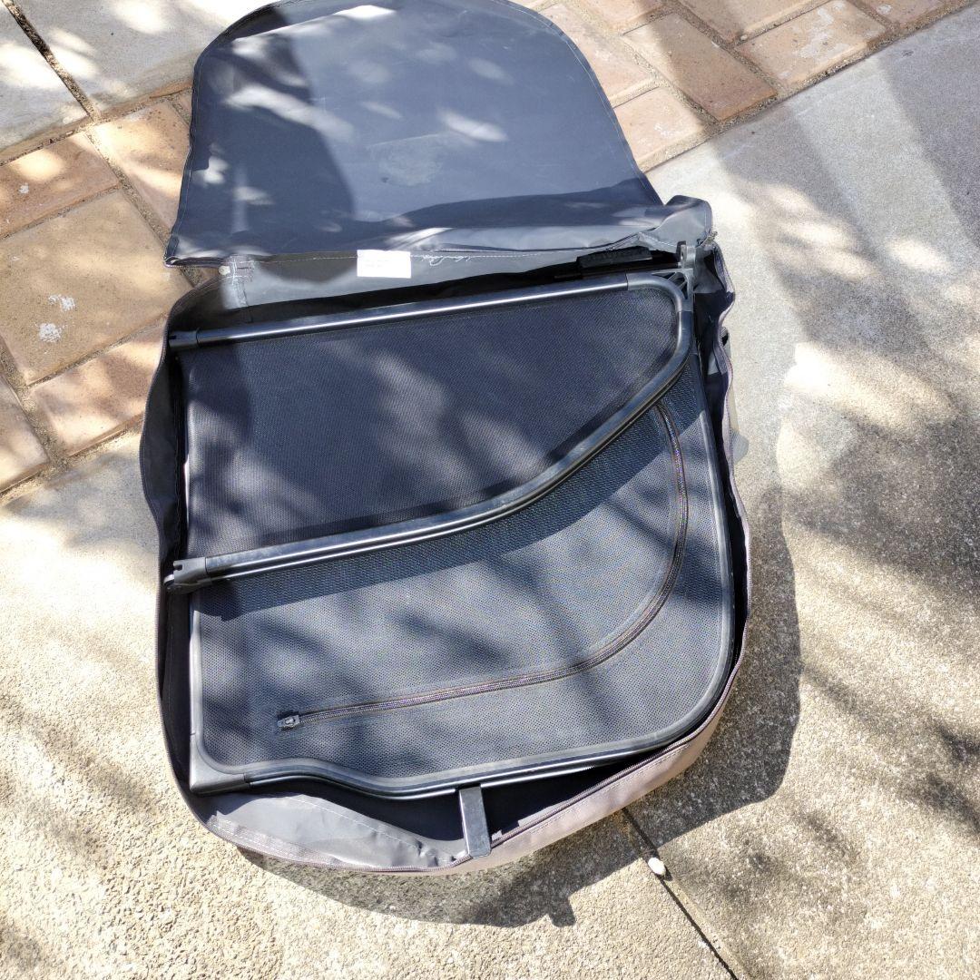 ボルボC70 ウィンドディフレクター