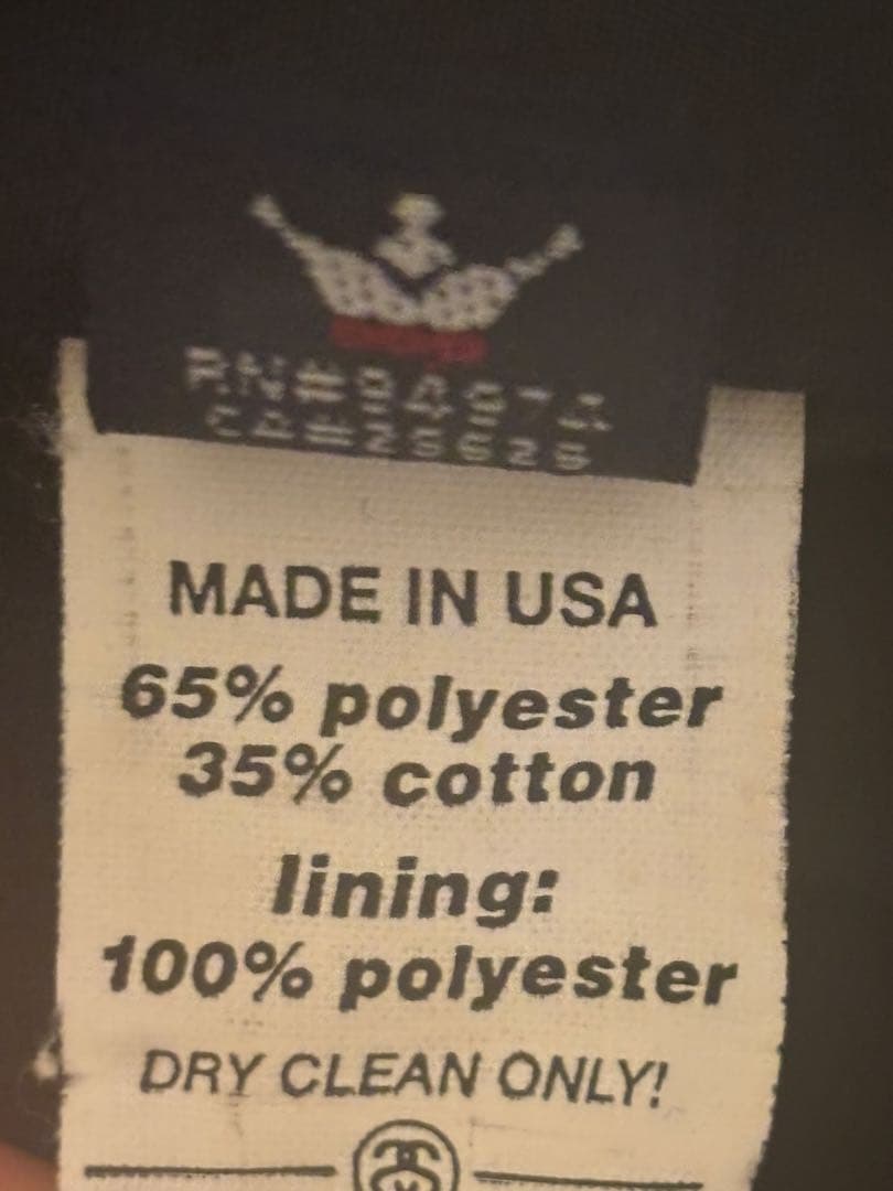 90s old stussy made in USA ジャケット