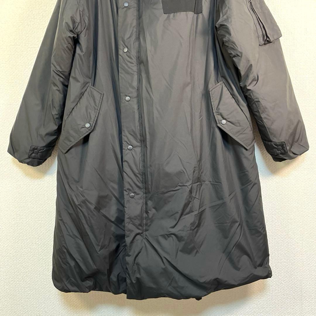 ヤマダヤ　ラシュッド　ミリタリー軽量ダウンジャケット　ブラック