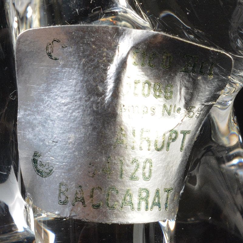 Baccarat　バカラ　クリスタルガラス　象　エレファント　V　R7036