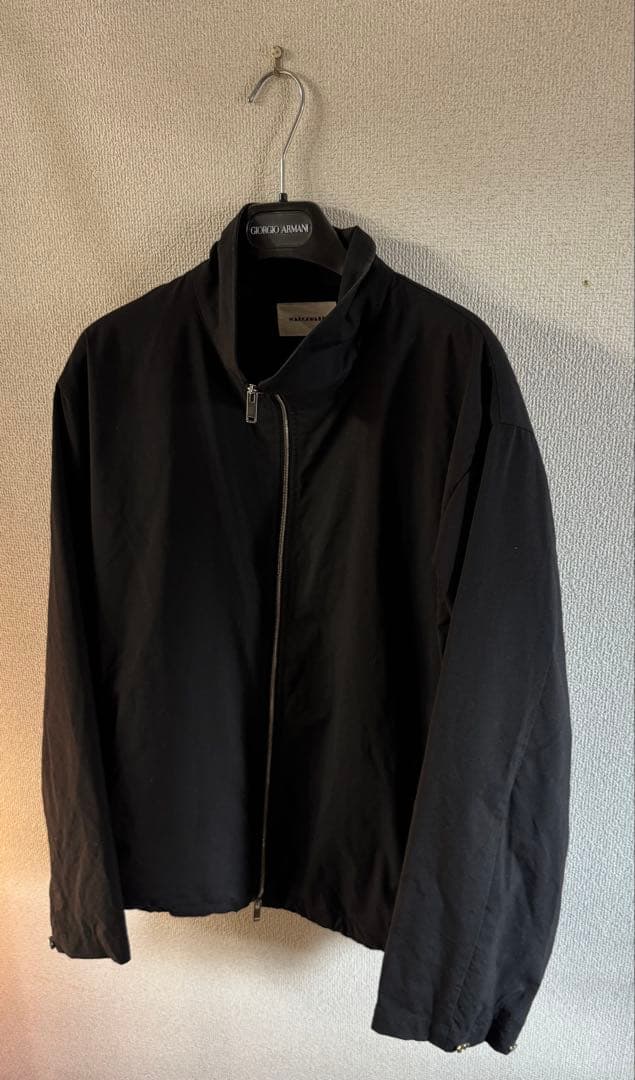 マーカーウェア　￼オーガニックジムジャケット ブラック サイズ1