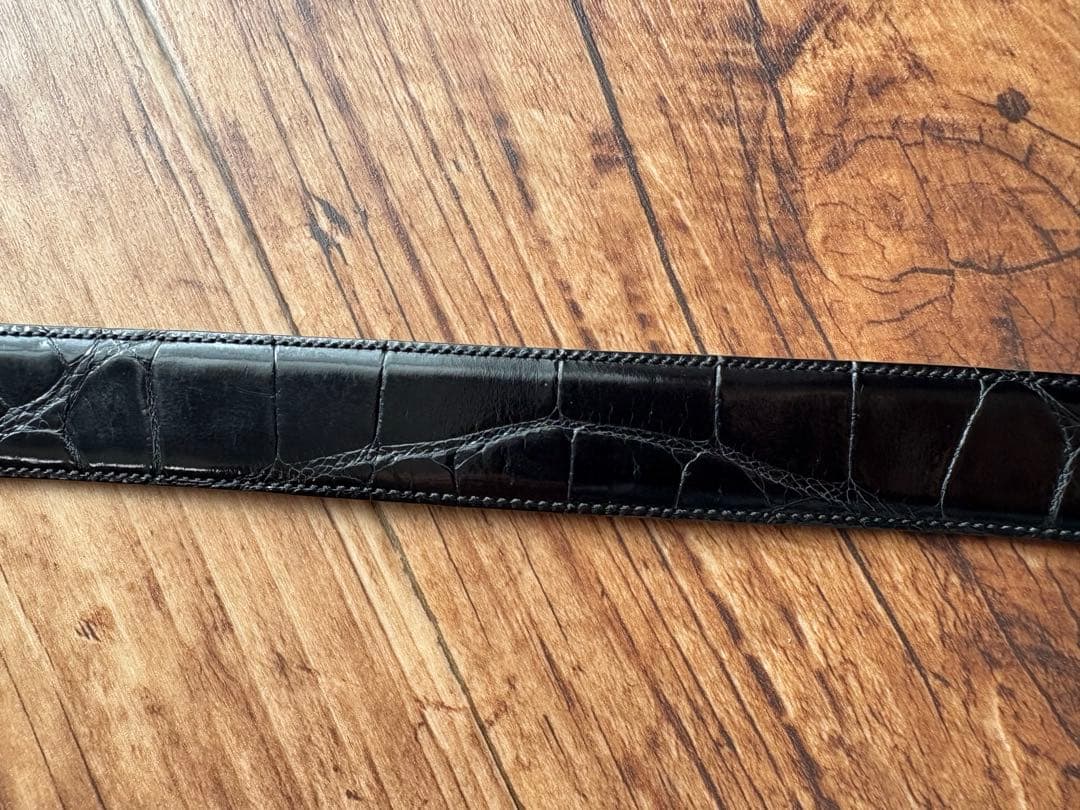 【Mr.Yo様】Ralph Lauren パープルレーベル　アリゲーターベルト