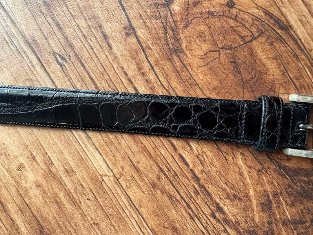 【Mr.Yo様】Ralph Lauren パープルレーベル　アリゲーターベルト