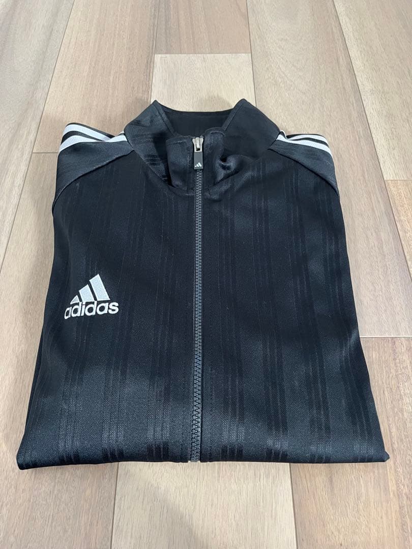 adidas ジップアップジャケット 黒TIRO condivo